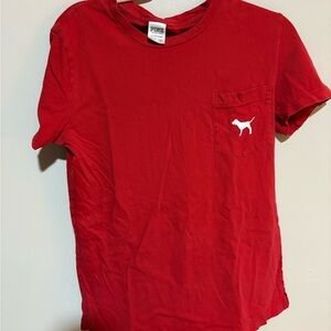 PINK Victoria's Secret Red Tee